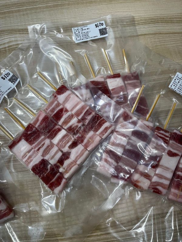 日式生豚肉串4入 