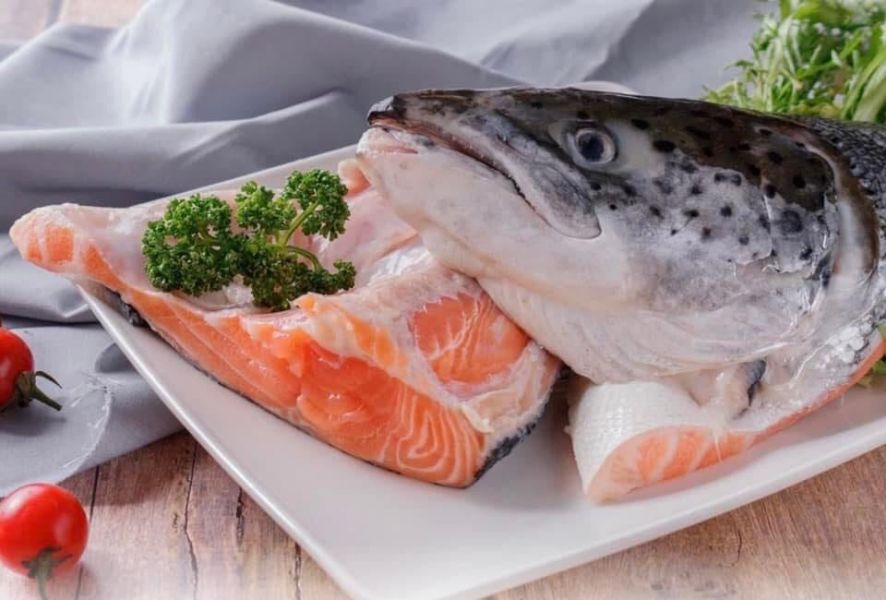 冰鮮鮭魚頭 