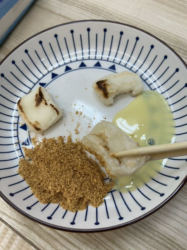日式麻糬燒烤片(18-20片)附煉乳.花生粉 