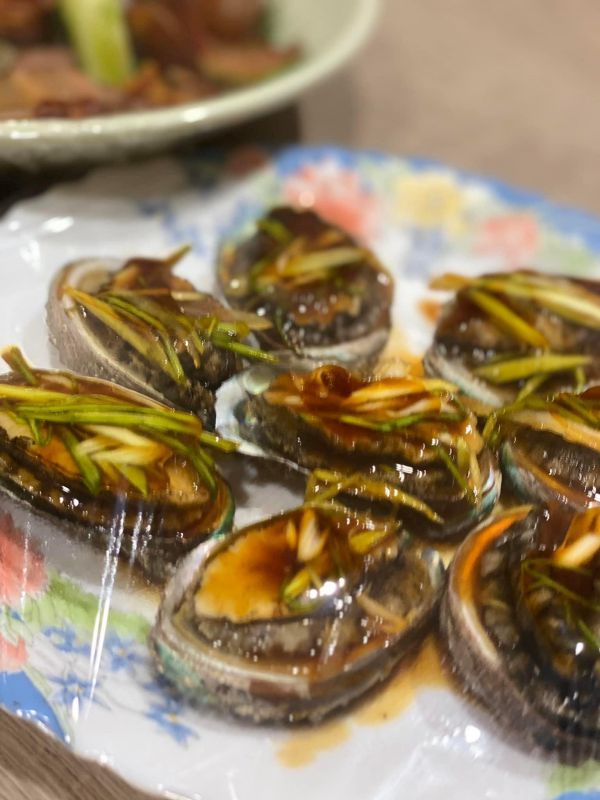 帶殼鮑魚22P 