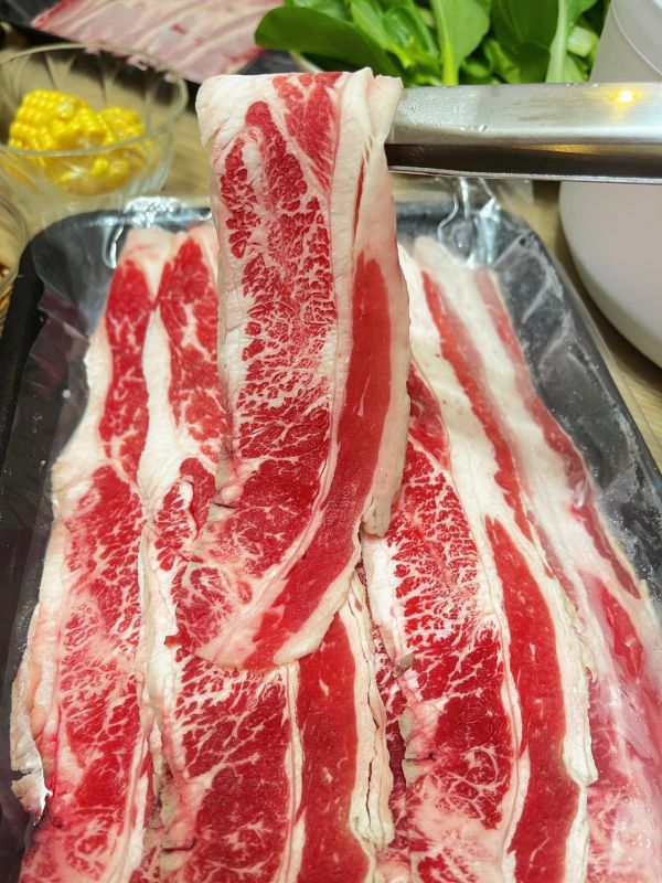 美國牛五花肉片(平舖) 