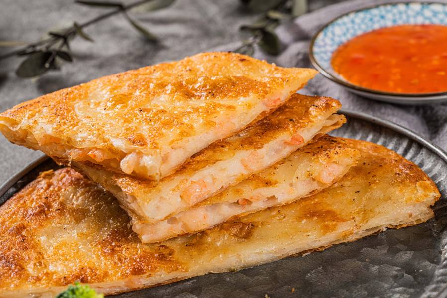 酥皮月亮蝦餅 非餅尋嚐,酥皮月亮蝦餅,團購美食,早餐,蛋餅,宅配美食