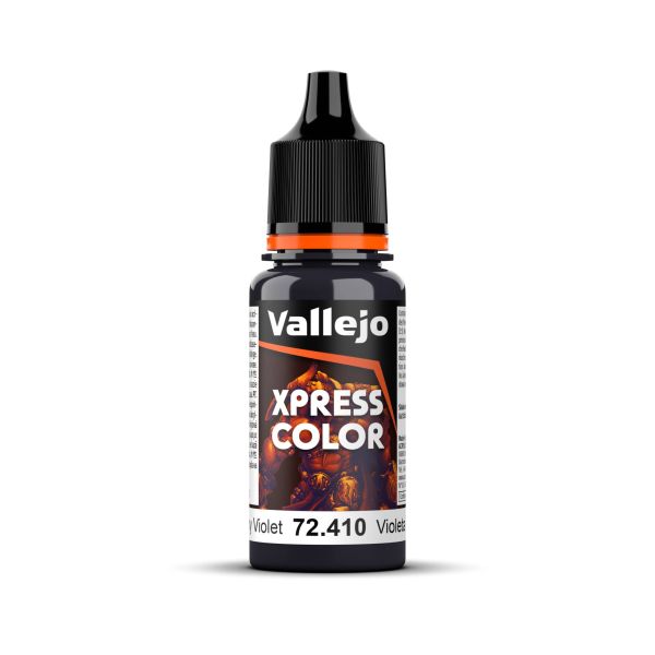 西班牙 Acrylicos Vallejo AV水性漆 XPRESS COLOR 72410 陰沉紫羅蘭色 18ml 