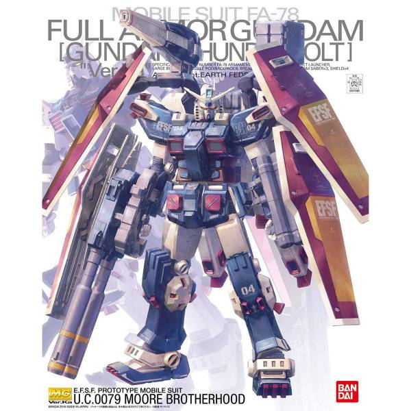 萬代 MG 1/100 雷霆宙域 全裝甲鋼彈 Ver.Ka 