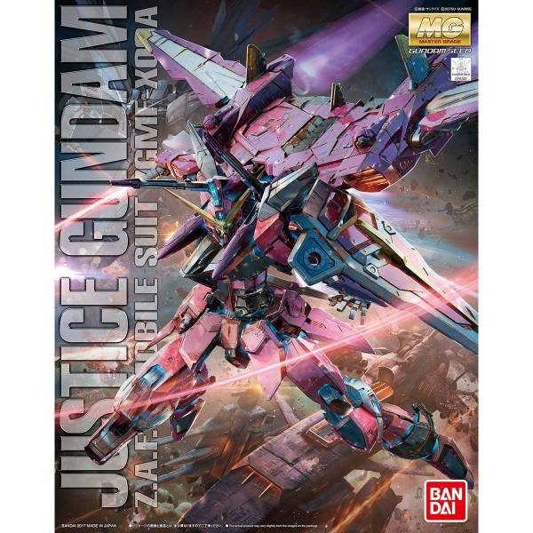 萬代 MG 1/100 鋼彈SEED ZGMF-X09A 正義鋼彈 
