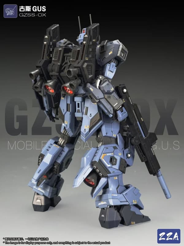 ZZA模型 1/100 GZSS-OX 古斯-GUS 組裝模型 