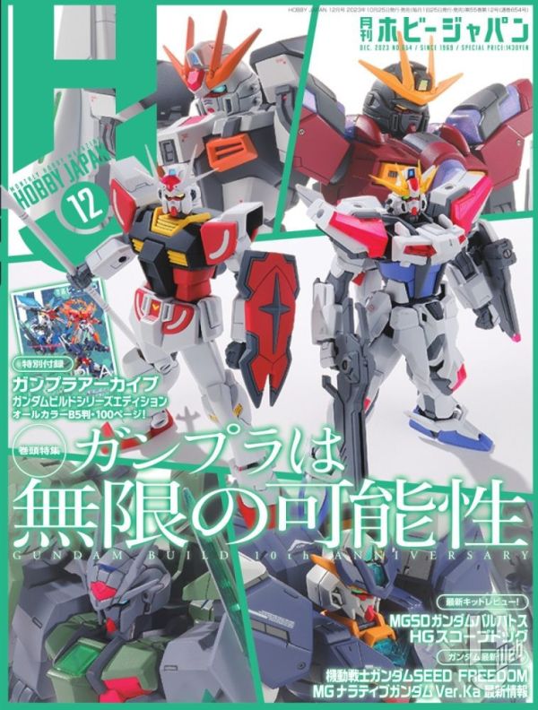 HOBBY JAPAN 月刊 2023年12月號 日文版 