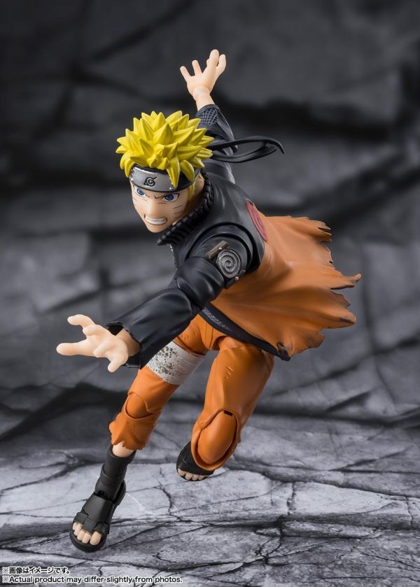 萬代 S.H.Figuarts 火影忍者 漩渦鳴人 承載無數思念連結起來的力量 