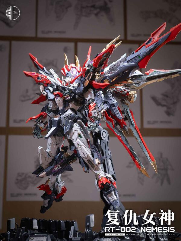 無限維度 無限新星 1/100 復仇女神 10周年 組裝模型 