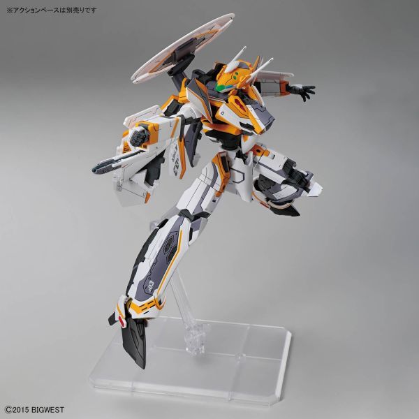 萬代 HG 1/100 VF-31E 英雄式 查克馬斯坦古座機 