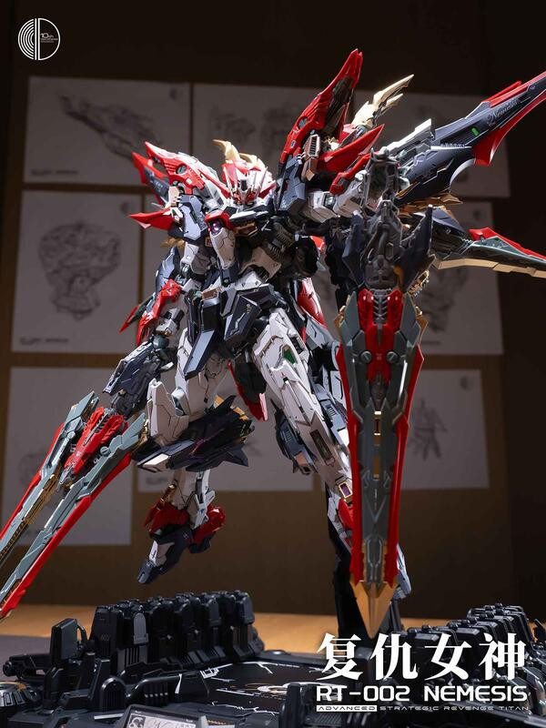 無限維度 無限新星 1/100 復仇女神 10周年 組裝模型 