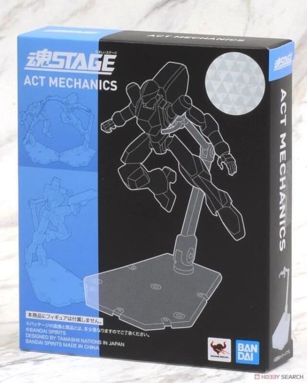 萬代 魂STAGE ACT MECHANICS 支架 透明 