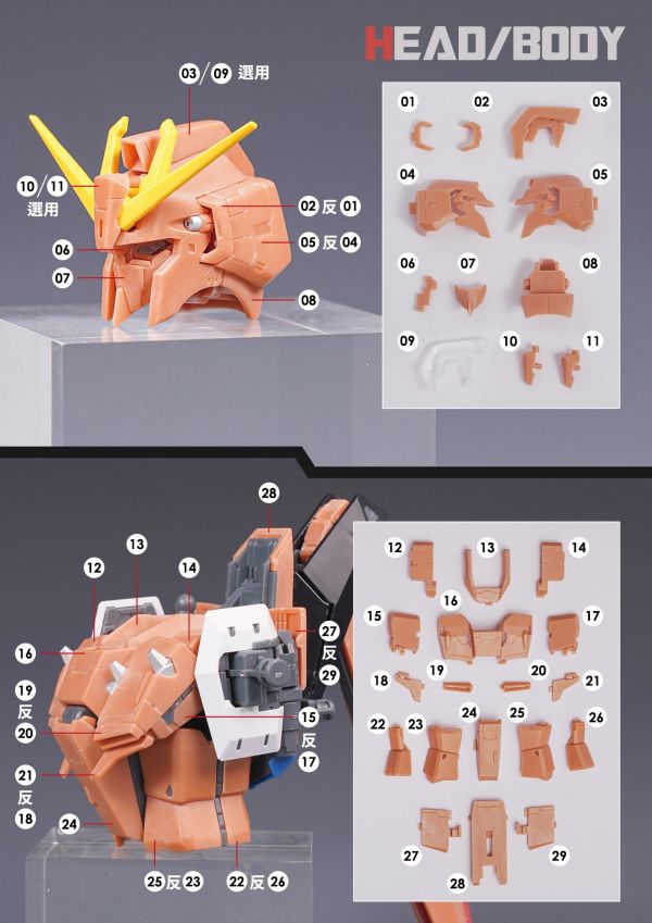 MADWORKS Z Gundam Ver.Ka Resin kits+水貼+蝕刻片 (GK改套) (不含Z鋼彈本體) 