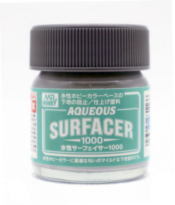 GUNZE GSI 郡氏 HSF01 水性灰色液態補土 #1000 40ml 