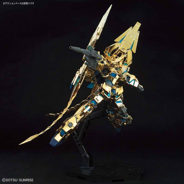 萬代 HGUC #216 1/144 獨角獸鋼彈3號機 鳳凰(金色電鍍) 