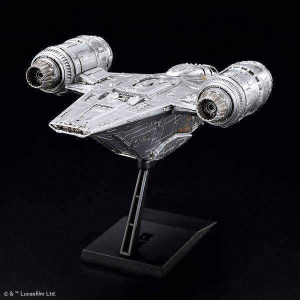 萬代 星際大戰 VEHICLE MODEL 刀鋒之巔 (銀色電鍍Ver.) 