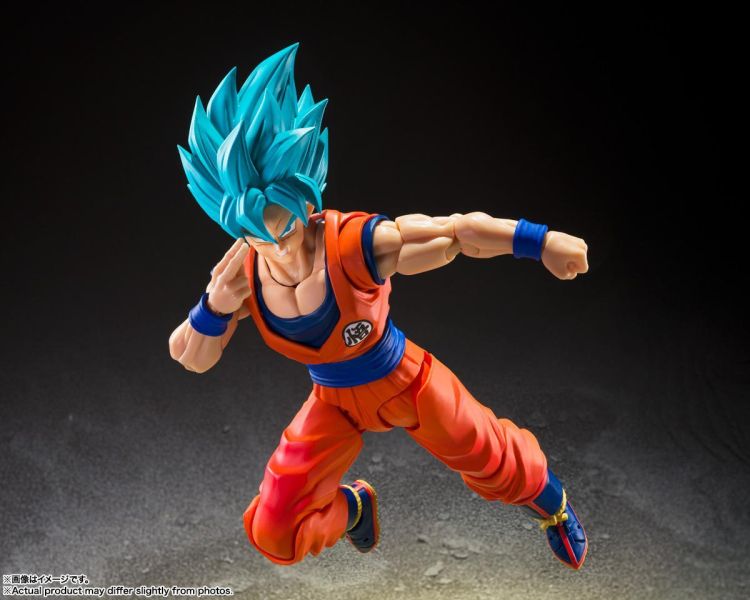 萬代 S.H.Figuarts 七龍珠 超級賽亞人之神之超級賽亞人孫悟空 超越極限的蒼藍之力 