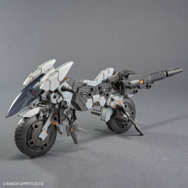 萬代 30MM 組裝模型輕作戰 1/144 擴充武裝機具（金屬加農砲機車Ver.） 