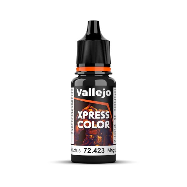 西班牙 Acrylicos Vallejo AV水性漆 XPRESS COLOR 72423 黑蓮花色 18ml 