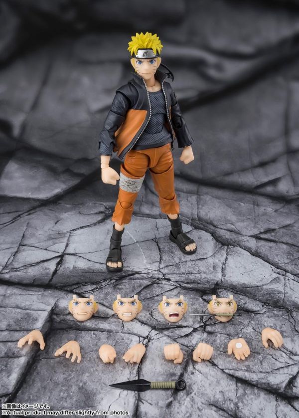 萬代 S.H.Figuarts 火影忍者 漩渦鳴人 承載無數思念連結起來的力量 