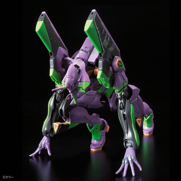 萬代 RG通用人型決戰兵器 人造人 EVA 初號機 DX輸送台套組 福音戰士 