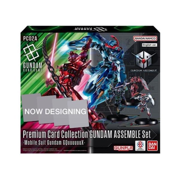 萬代 鋼彈集結卡片收藏套組 PC02A GQuuuuuuX 