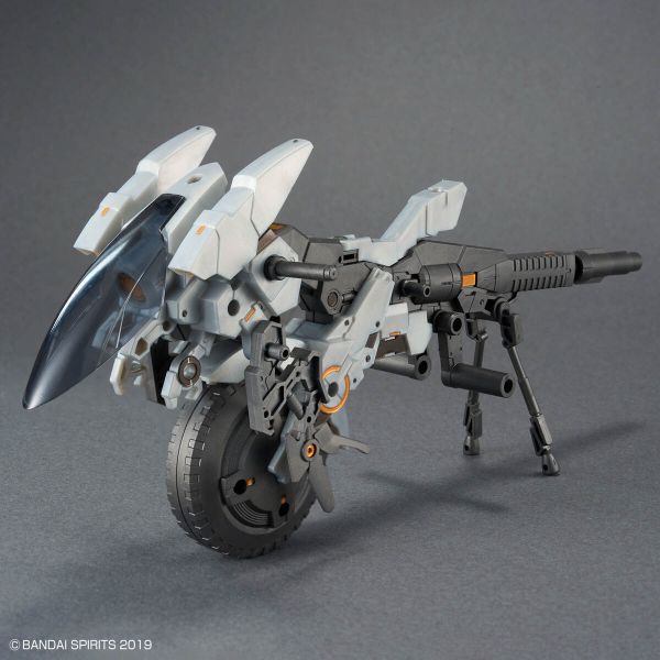 萬代 30MM 組裝模型輕作戰 1/144 擴充武裝機具（金屬加農砲機車Ver.） 
