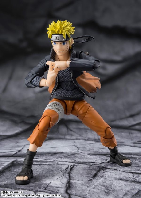 萬代 S.H.Figuarts 火影忍者 漩渦鳴人 承載無數思念連結起來的力量 