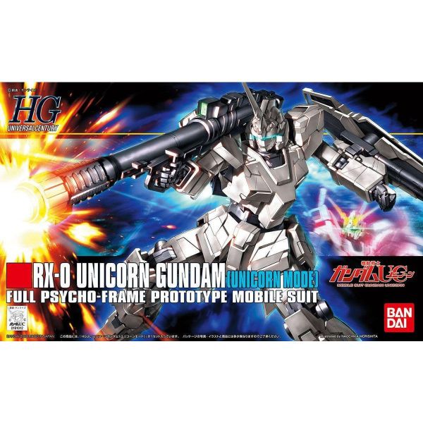 萬代 HGUC #101 1/144 獨角獸鋼彈 獨角獸模式 