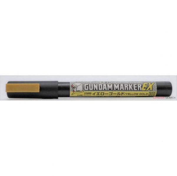 GUNZE 郡氏 GSI XGM08 鋼彈麥克筆EX 黃金色 