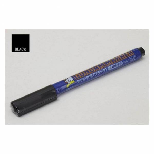 GUNZE 郡氏 GSI GM01 鋼彈墨線筆 黑色 