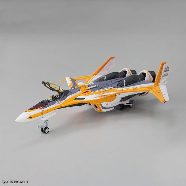 萬代 HG 1/100 VF-31E 英雄式 查克馬斯坦古座機 