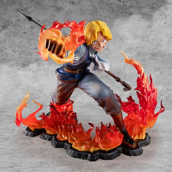 MegaHouse POP 航海王 LIMITED EDITION 薩波 火拳繼承 