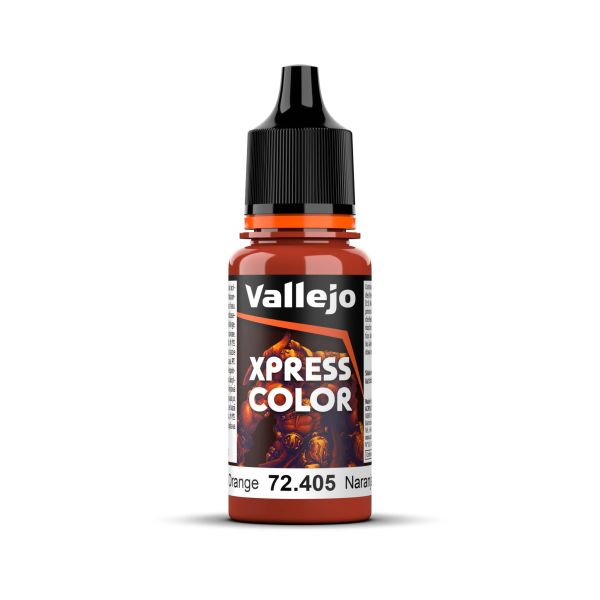 西班牙 Acrylicos Vallejo AV水性漆 XPRESS COLOR 72405 火星橙色 Martian Orange 18ml 