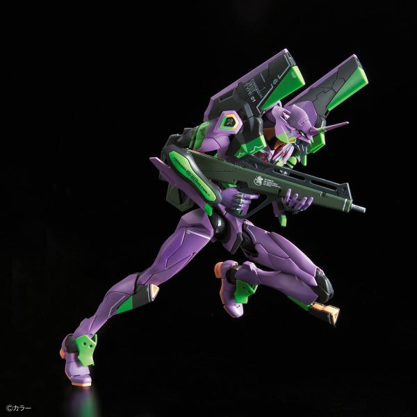 萬代 RG通用人型決戰兵器 人造人 EVA 初號機 DX輸送台套組 福音戰士 