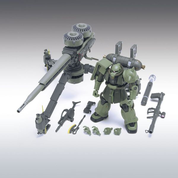 萬代 HG 1/144 MS-06 量產型薩克Ⅱ+大砲 (雷霆宙域Ver.) 