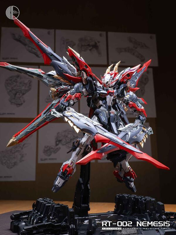 無限維度 無限新星 1/100 復仇女神 10周年 組裝模型 