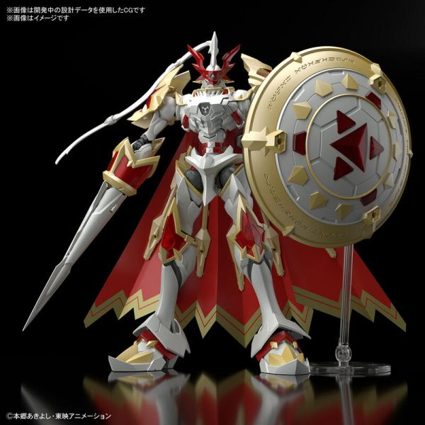 萬代 組裝模型 數碼寶貝 紅蓮騎士獸 (增幅版) 