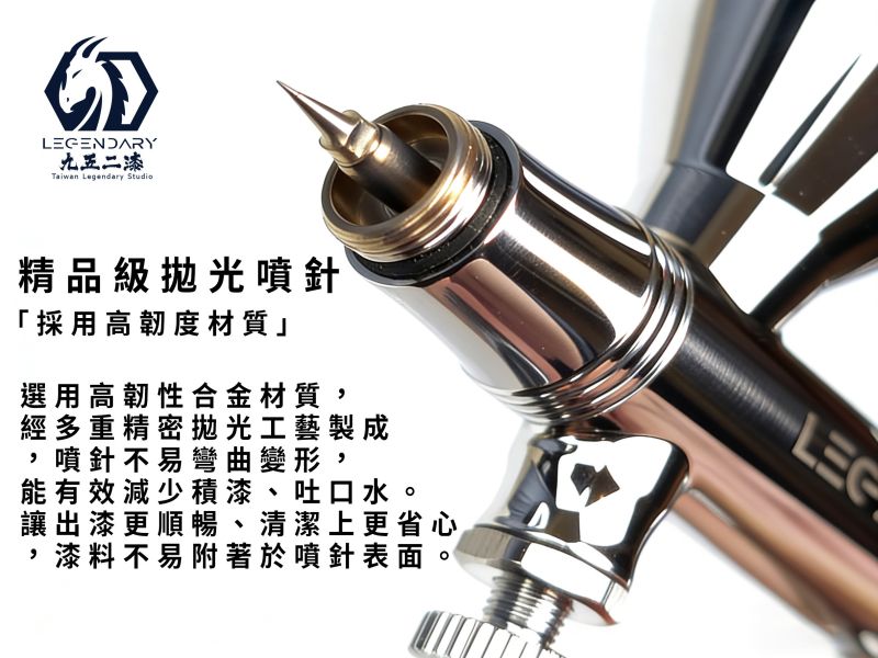 九五二漆 ARZ-03 專業級 0.3mm 雙動式噴筆 (含首批高階噴針) 