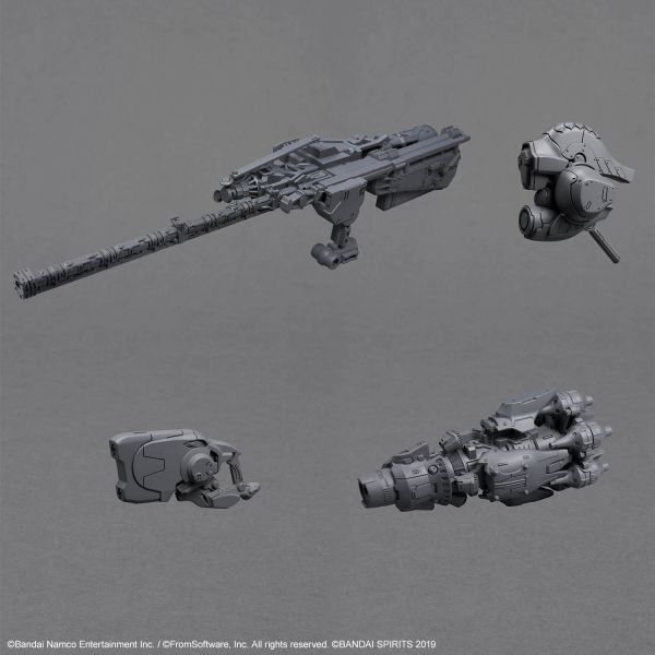 萬代 30MM 組裝模型輕作戰 機戰傭兵VI 境界天火 ARQUEBUS ADD VE-40A 開明信仰 