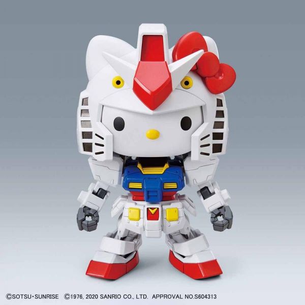 萬代 SDEX Hello Kitty 凱蒂貓 RX-78-2 鋼彈 