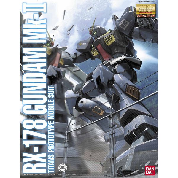 萬代 MG 1/100 RX-178MKII黑Ver2.0 迪坦斯 