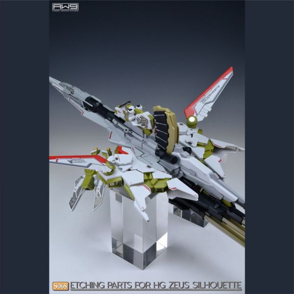 鋼魂 AW9 S068 HG 1/144 神王宙斯型外掛裝備 改造蝕刻片 附水貼 (不含模型本體) 