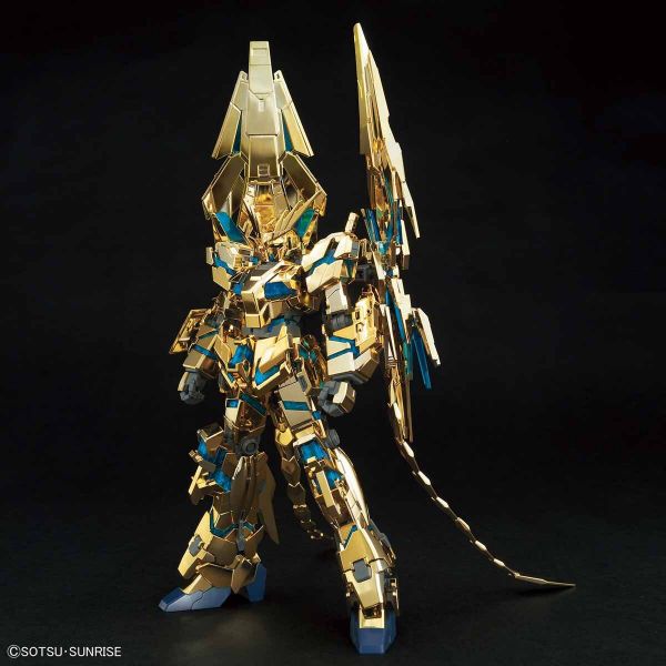 萬代 HGUC #216 1/144 獨角獸鋼彈3號機 鳳凰(金色電鍍) 
