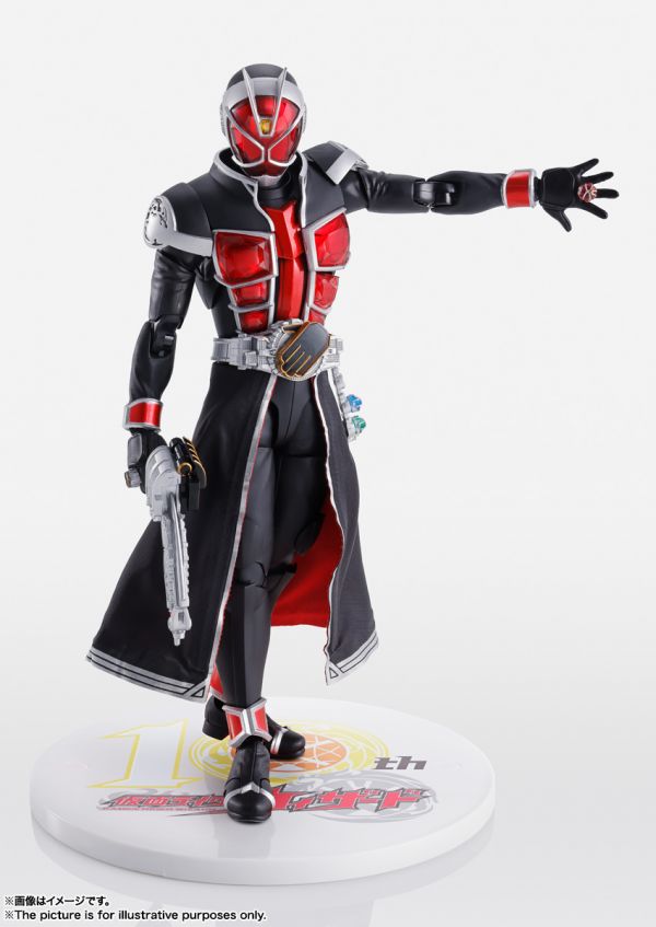 萬代 S.H.F 真骨彫製法 假面騎士 Wizard Flame Style 10th Anniversary Ver. 