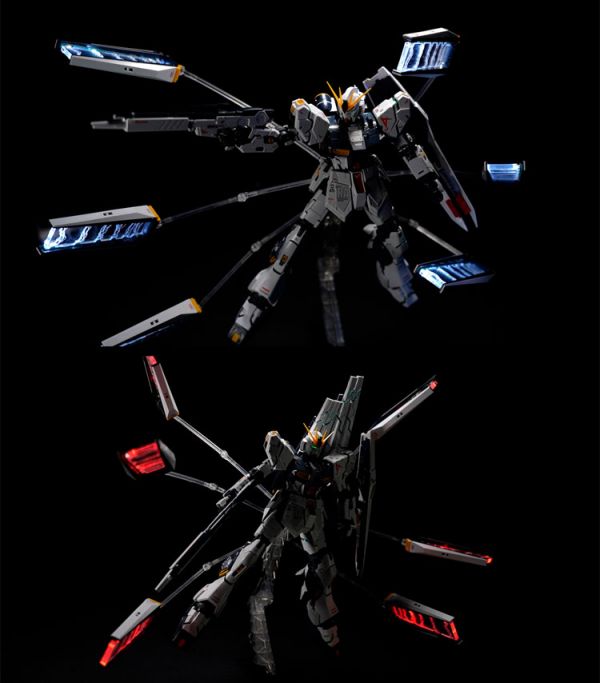 KOSMOS MG 1/100 NU鋼 卡牛 模型幻彩浮遊炮燈組 (不含本體) 