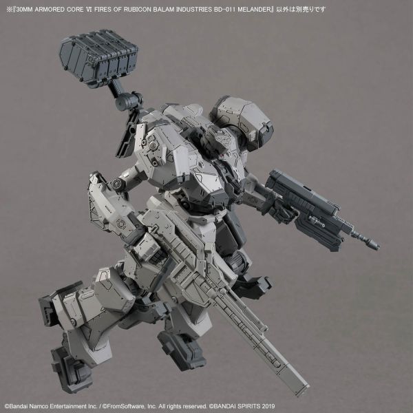 萬代 30MM 組裝模型輕作戰 機戰傭兵VI 境界天火 BALAM INDUSTRIES BD-011 MELANDER 