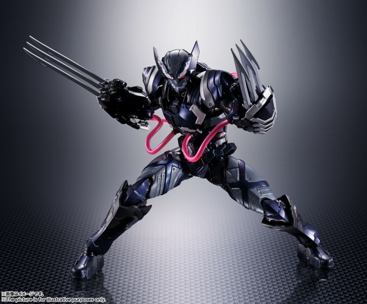 萬代 S.H.F 漫威 猛毒共生體金鋼狼 TECH-ON AVENGERS  