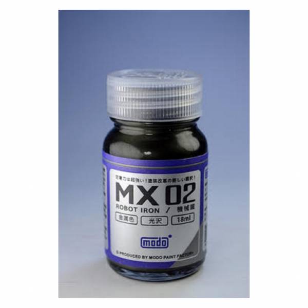 modo 摩多製造所 硝基漆 MX-02 機械鐵色 20ml 