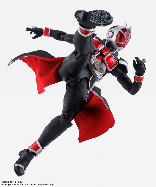 萬代 S.H.F 真骨彫製法 假面騎士 Wizard Flame Style 10th Anniversary Ver. 